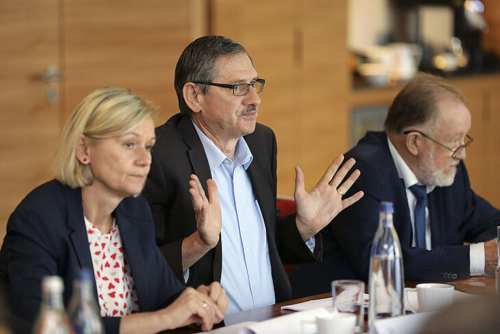 Dr. Angela Pilkmann, Kurt Herl, Helmut Külpmann