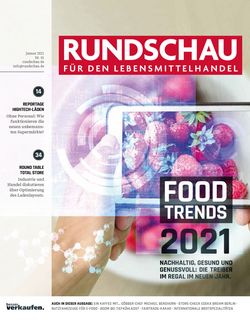 Rundschau für den Lebensmittelhandel 1/2021