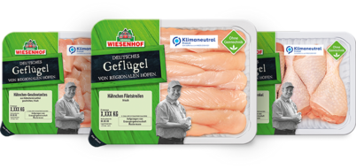 PHW Wiesenhof klimaneutrale Geflügelfleischprodukte