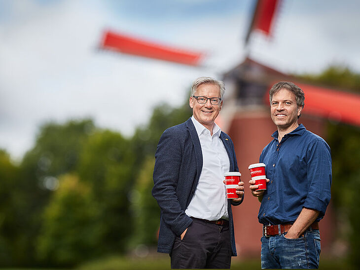 Lothar Bentlage und Godo Röben, Rügenwalder Mühle