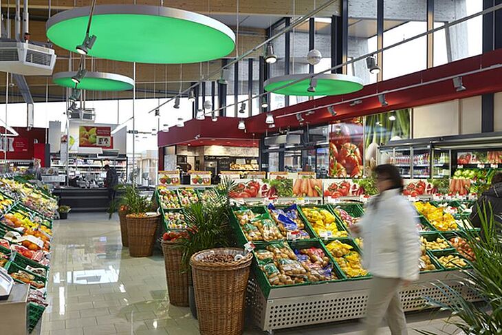 Store Check, Rewe, Rewe-Green, Neckarsulm, Rundschau, Medialog