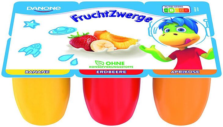 Danone Fruchtzwerge Nutri Score Lebensmittelampel Nährwerte