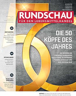 Rundschau für den Lebensmittelhanden 11/2018