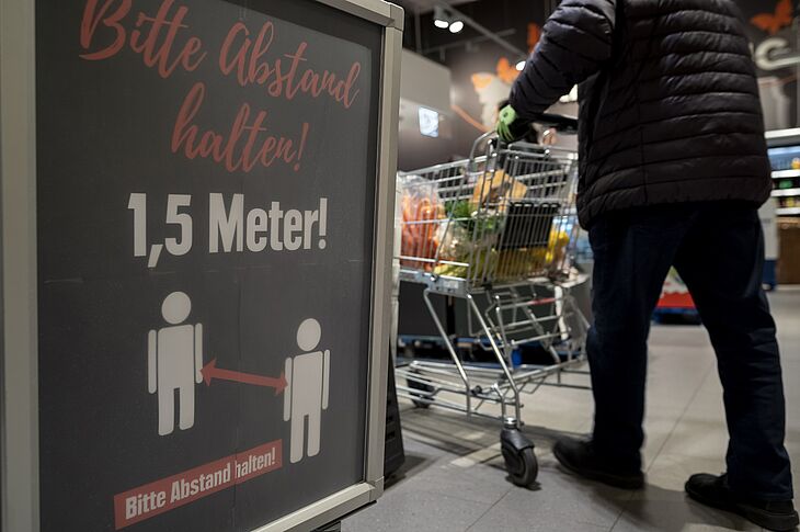 "Lebensmittelhandel" "corona" "coronakrise" "hamsterkäufe" "supermarkt"