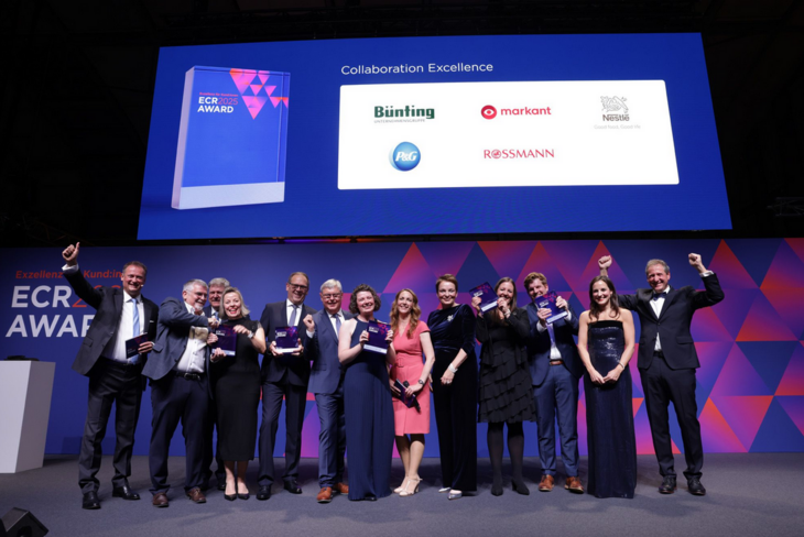 Festliche Verleihung der ECR Awards in Bonn.