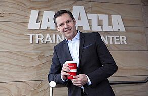 Oliver Knop, Ein Kaffee mit..., Italienisch, Espresso, Lavazza, Frankfurt, Rundschau, Medlialog