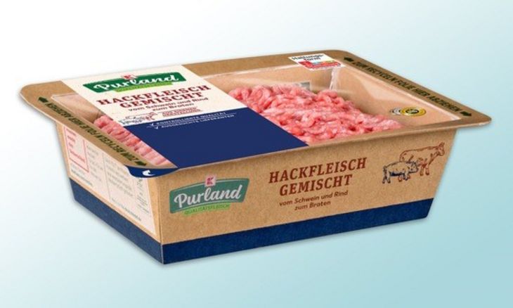 Kaufland Fleischverpackung Plastikreduktion