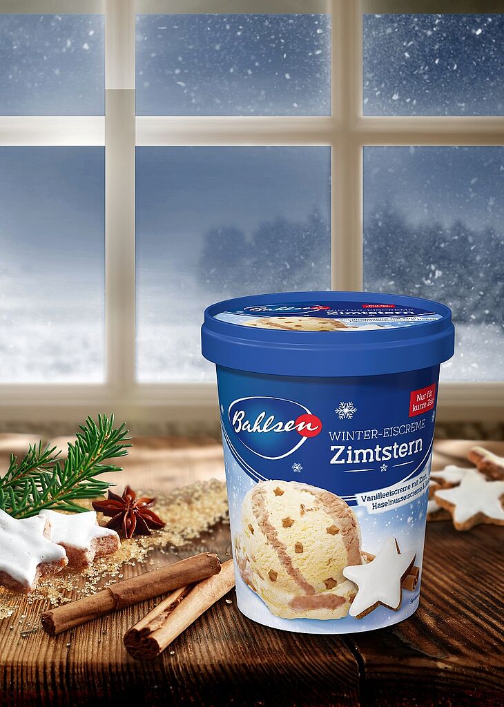 "Bahlsen Winter-Eiscreme Zimtstern"