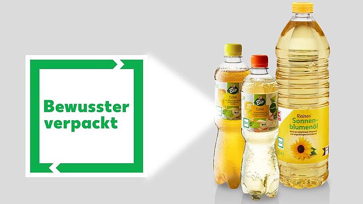 Kaufland Bewusster-verpackt Logo Plastikmüll