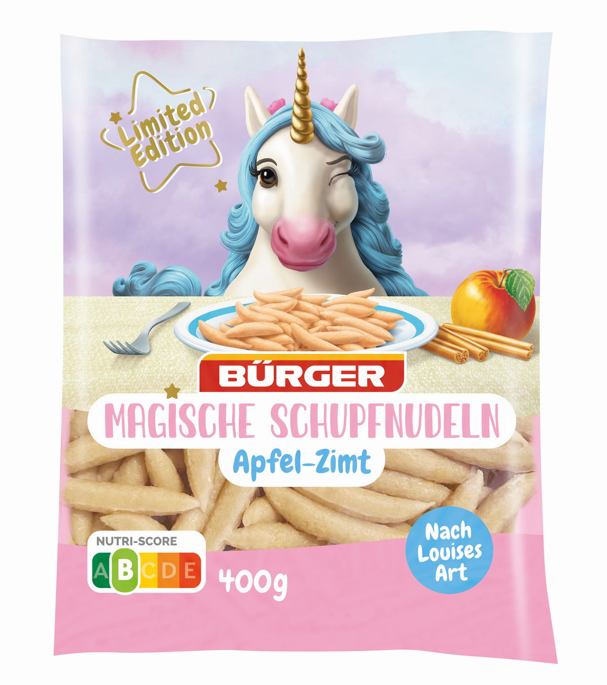 BÜRGER Magische Schupfnudeln Apfel-Zimt - Limited Edition