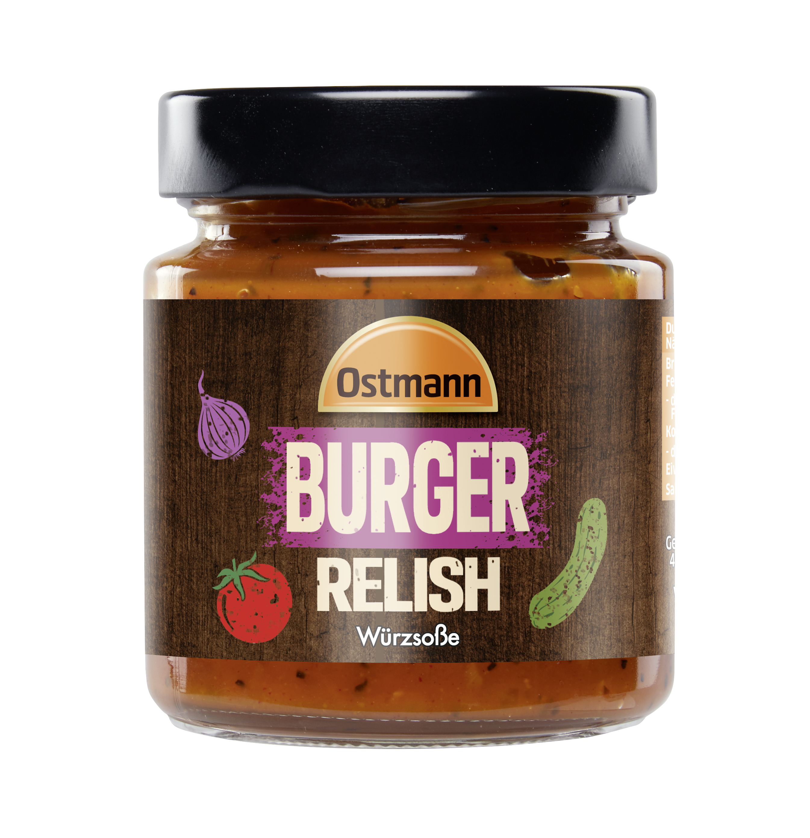 Ostmann Burger Relish Würzsauce