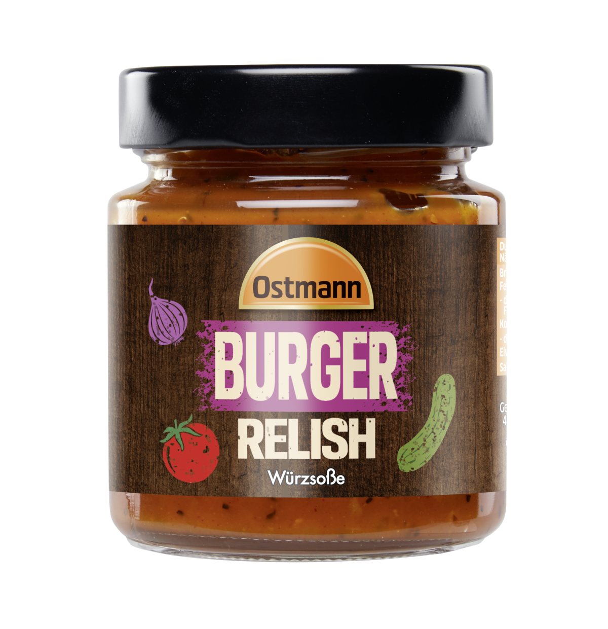 Ostmann Burger Relish Würzsauce