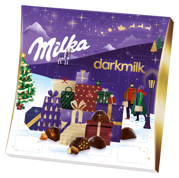 Milka Dark Milk Adventskalender (210g)