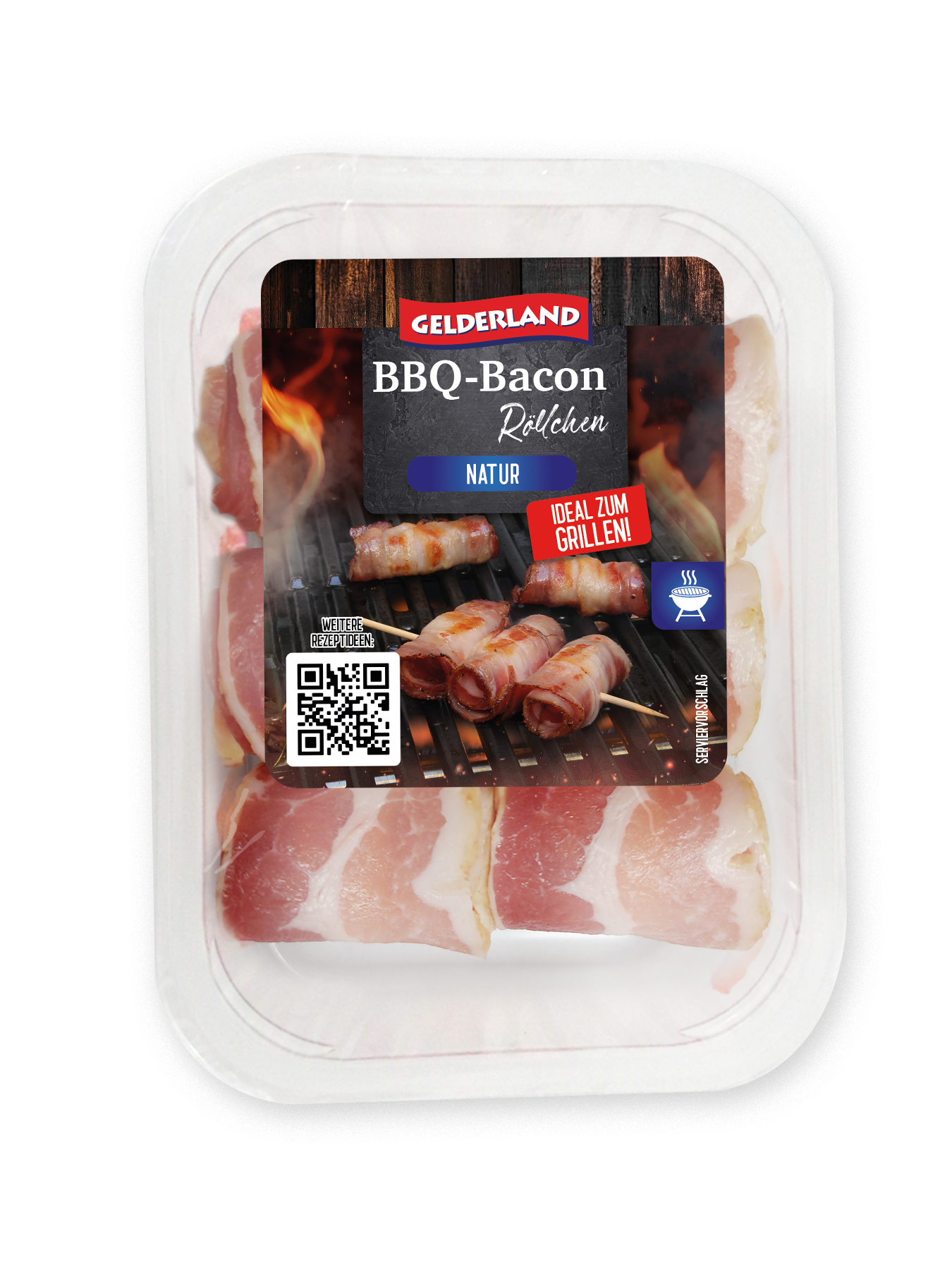 Gelderland BBQ-Bacon-Röllchen
