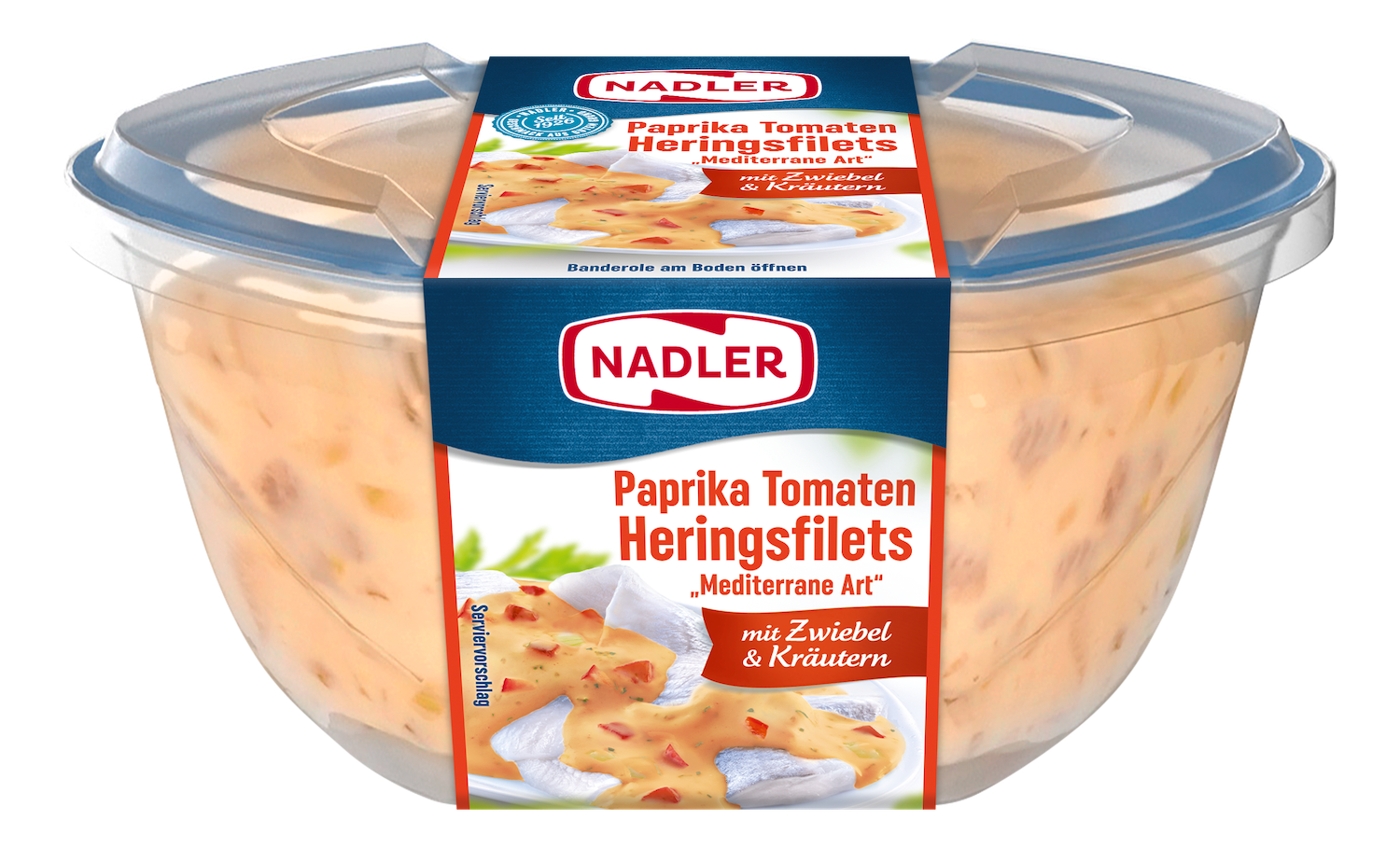 NADLER Paprika Tomaten Heringsfilets 