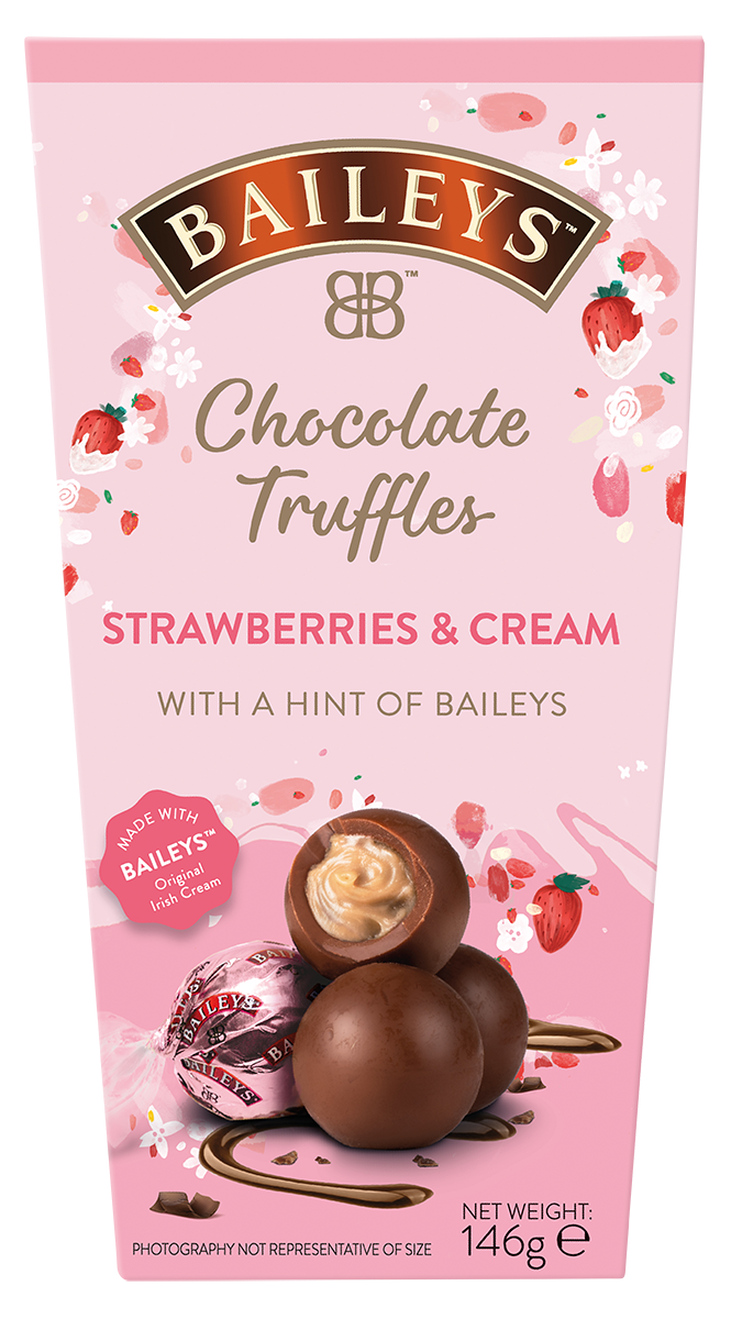 Baileys Truffles Strawberries & Cream