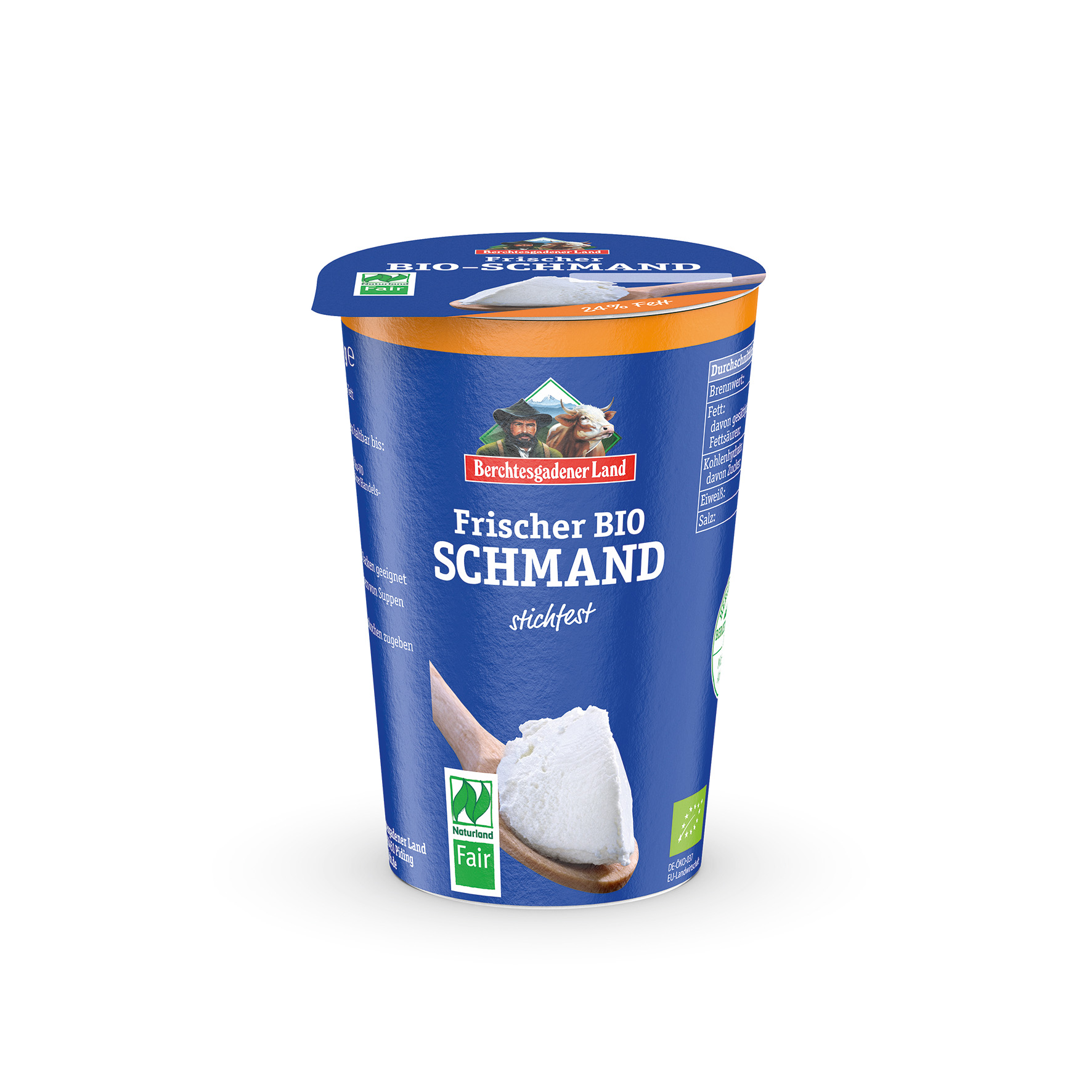 Frischer Bio-Schmand